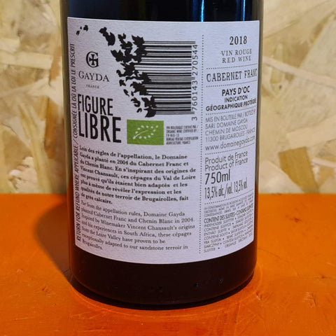 Dom Gayda | Figure Libre 2021 : Organic French Red