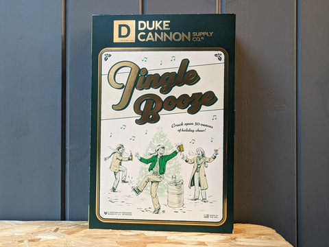 Duke Cannon | Jingle Booze Holiday Soap Book : 3 Bar Soap Set