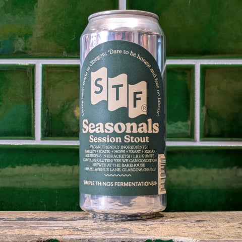 Simple Things Fermentation | Session Stout