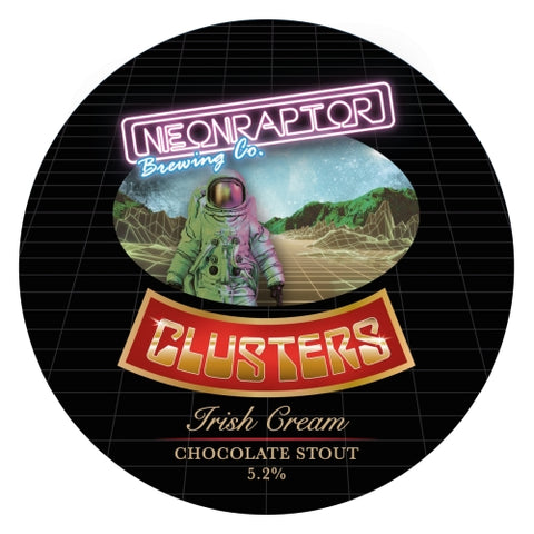 DRAFT | Neon Raptor Clusters Irish Cream