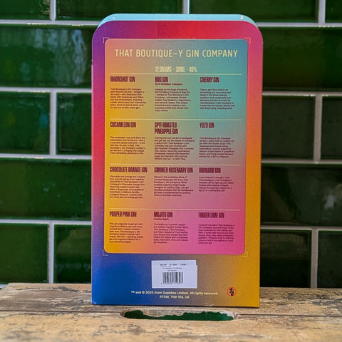 Boutique-y Gin Co | 12 Gin Collection Retro Fridge