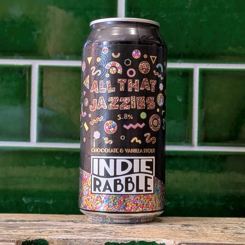 Indie Rabble | All That Jazzies : Chocolate & Vanilla Stout