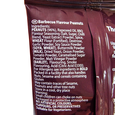 ViPnuts Bollywood Barbecue Flavoured Peanuts 63g