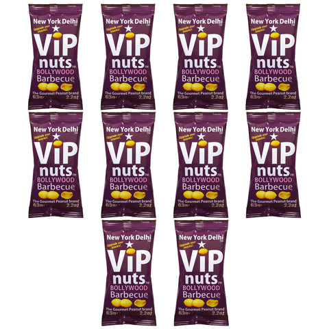 ViPnuts Bollywood Barbecue Flavoured Peanuts 63g