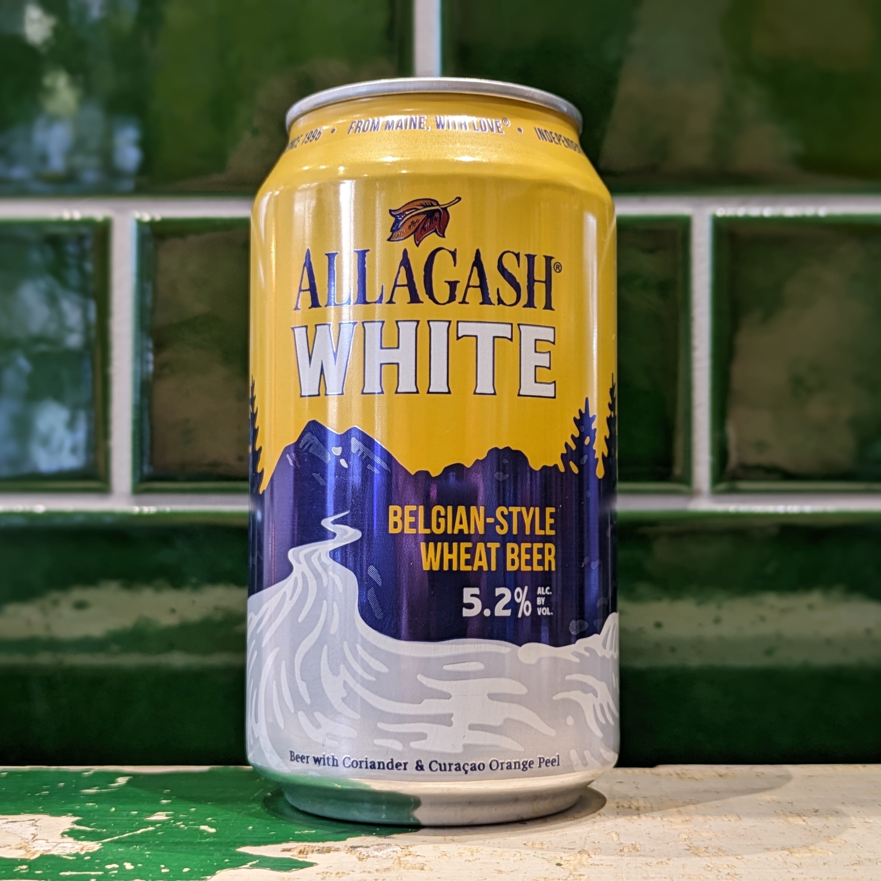 Allagash  White : Belgian Style Witbier - Dead Time Beers