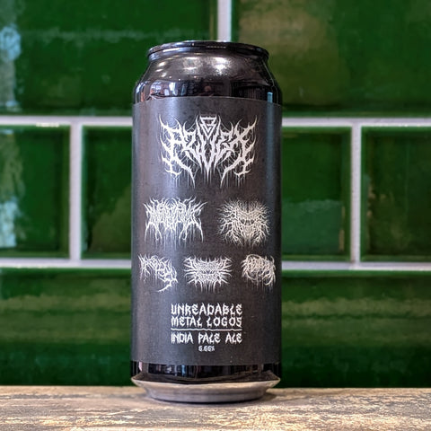 Azvex | Unreadable Metal Logo New England IPA