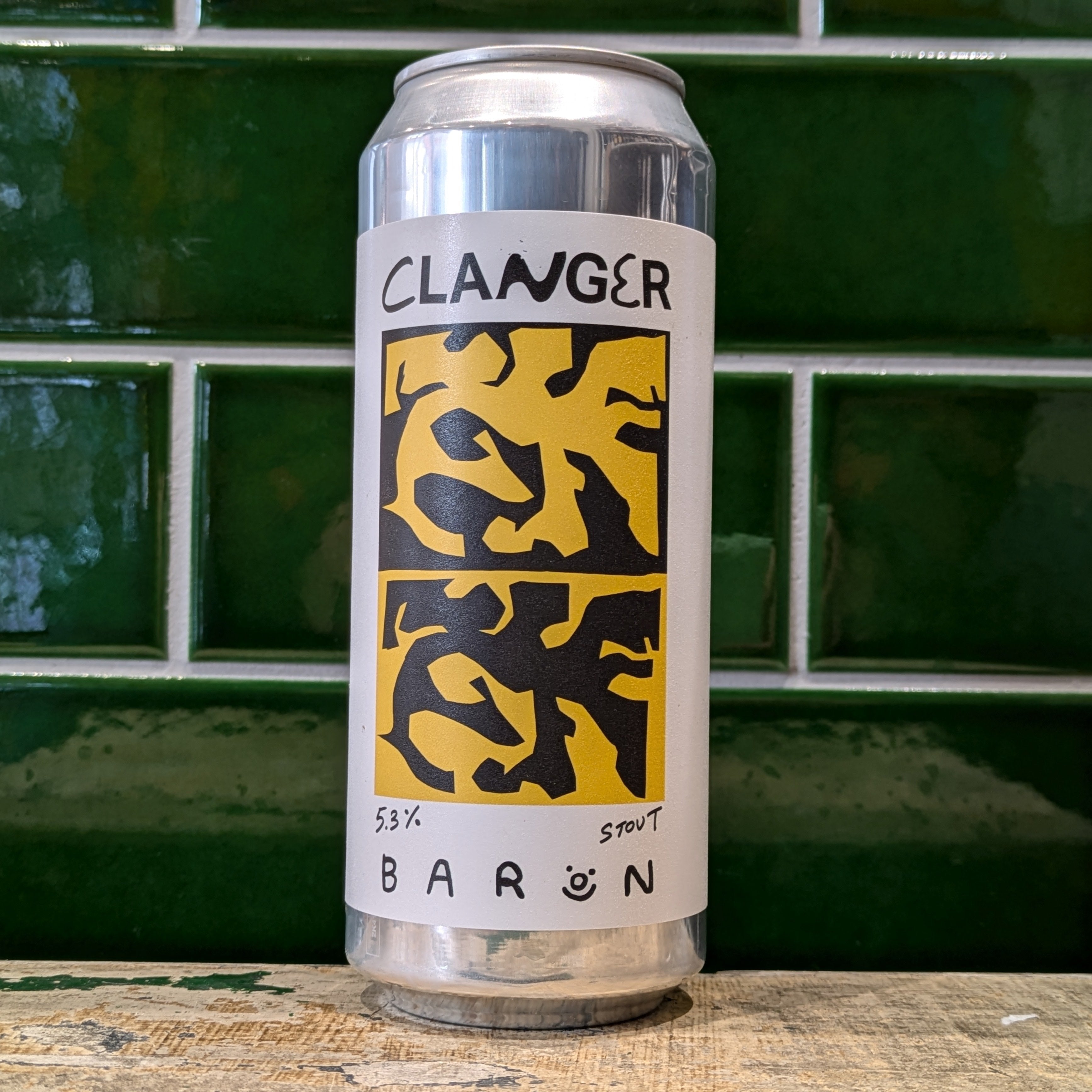 Baron  Clanger : Coffee Stout - Dead Time Beers