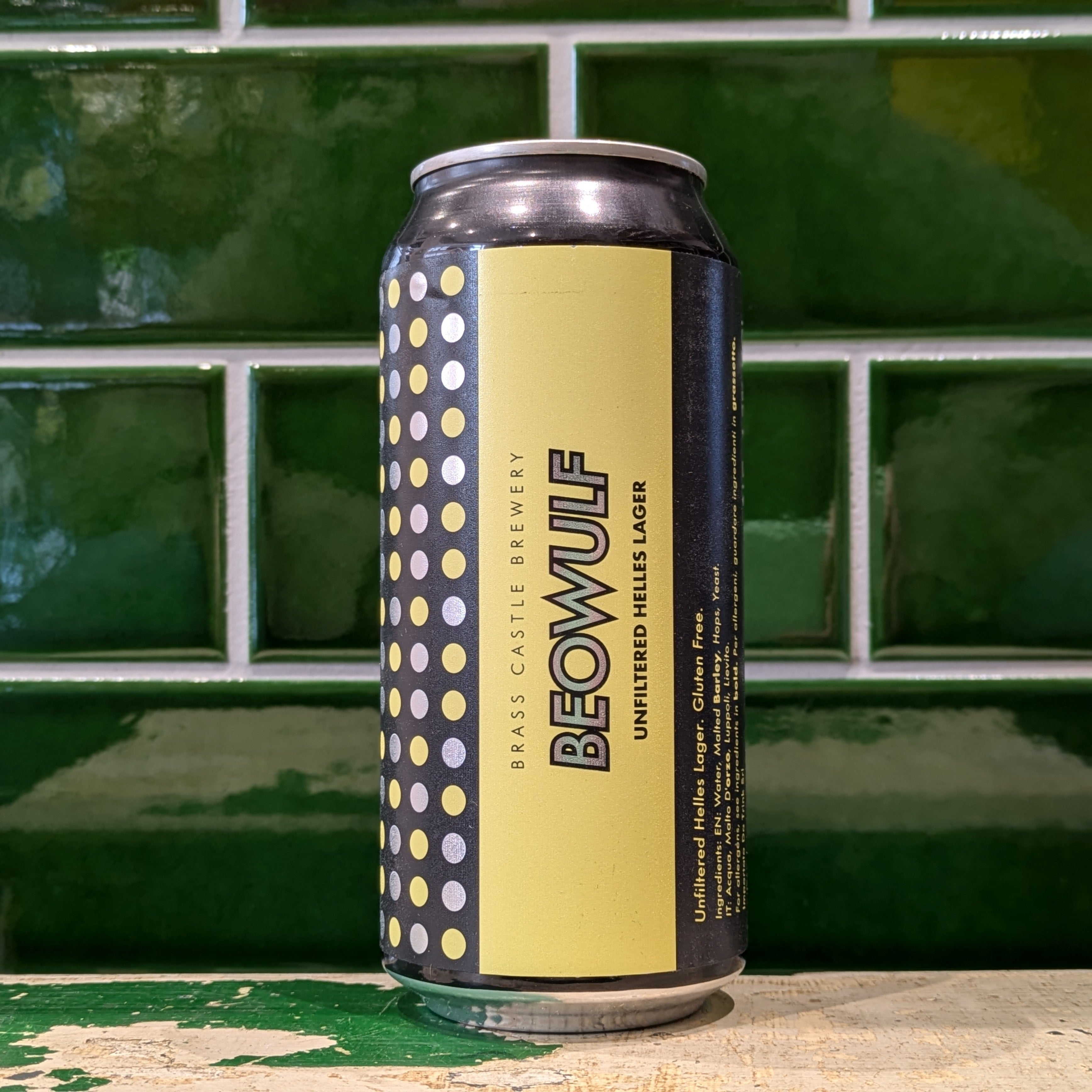 Brass Castle  Beowulf : Helles Lager - Dead Time Beers