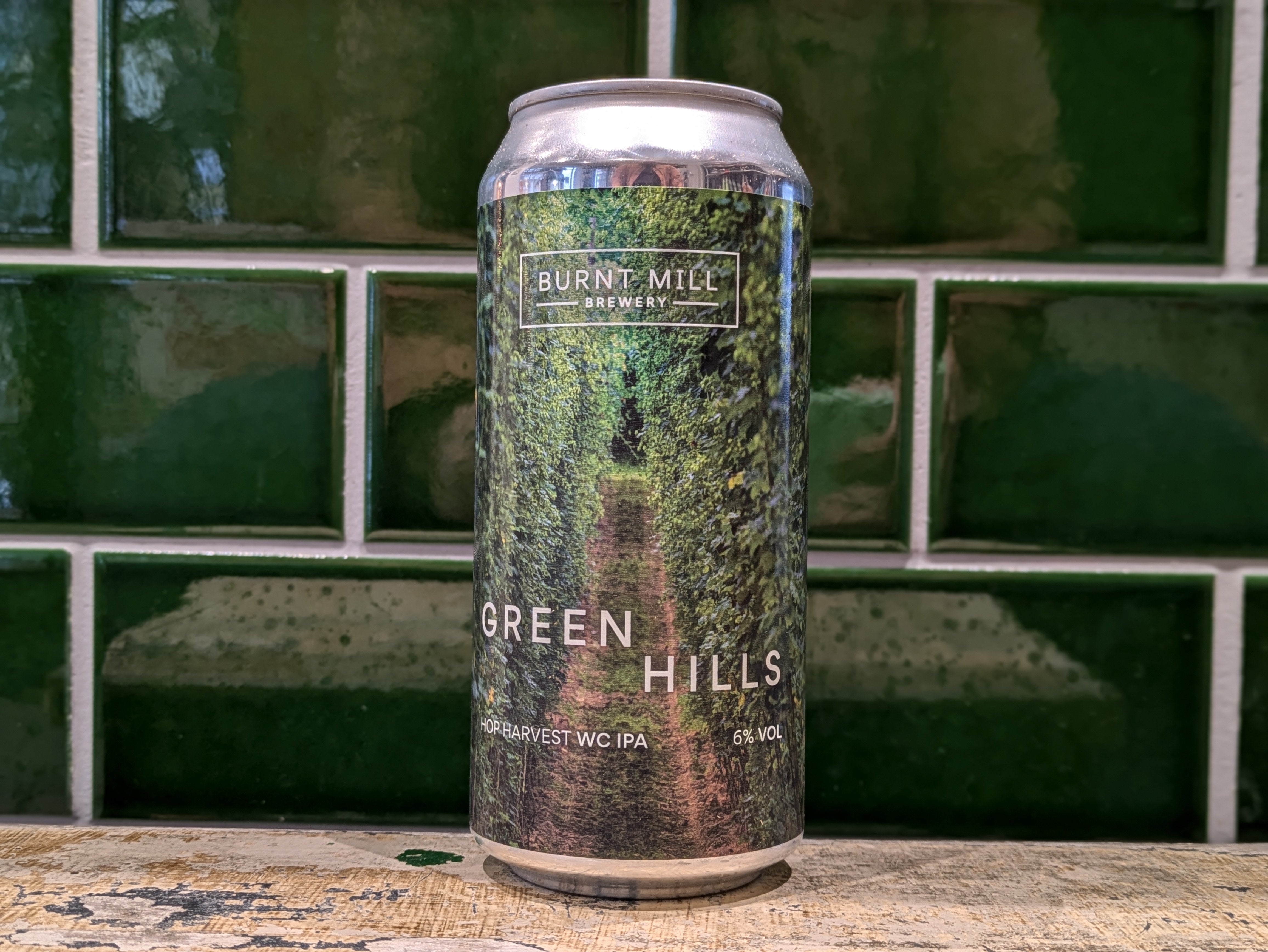 Burnt Mill  Green Hills : Green Hop IPA - Dead Time Beers