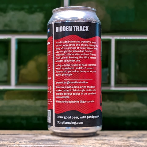 Closet Brewing | Hidden Track Side 