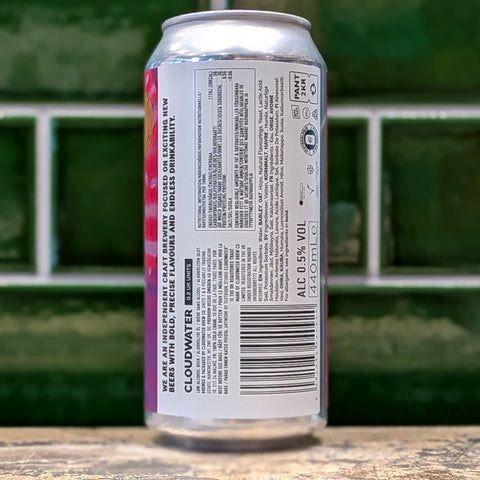 Cloudwater | Fresh : Audacia and Idaho 7 Hazy AF IPA Side