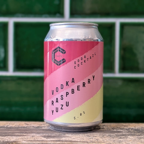 Crate | Vodka, Raspberry & Yuzu Soda Cocktail
