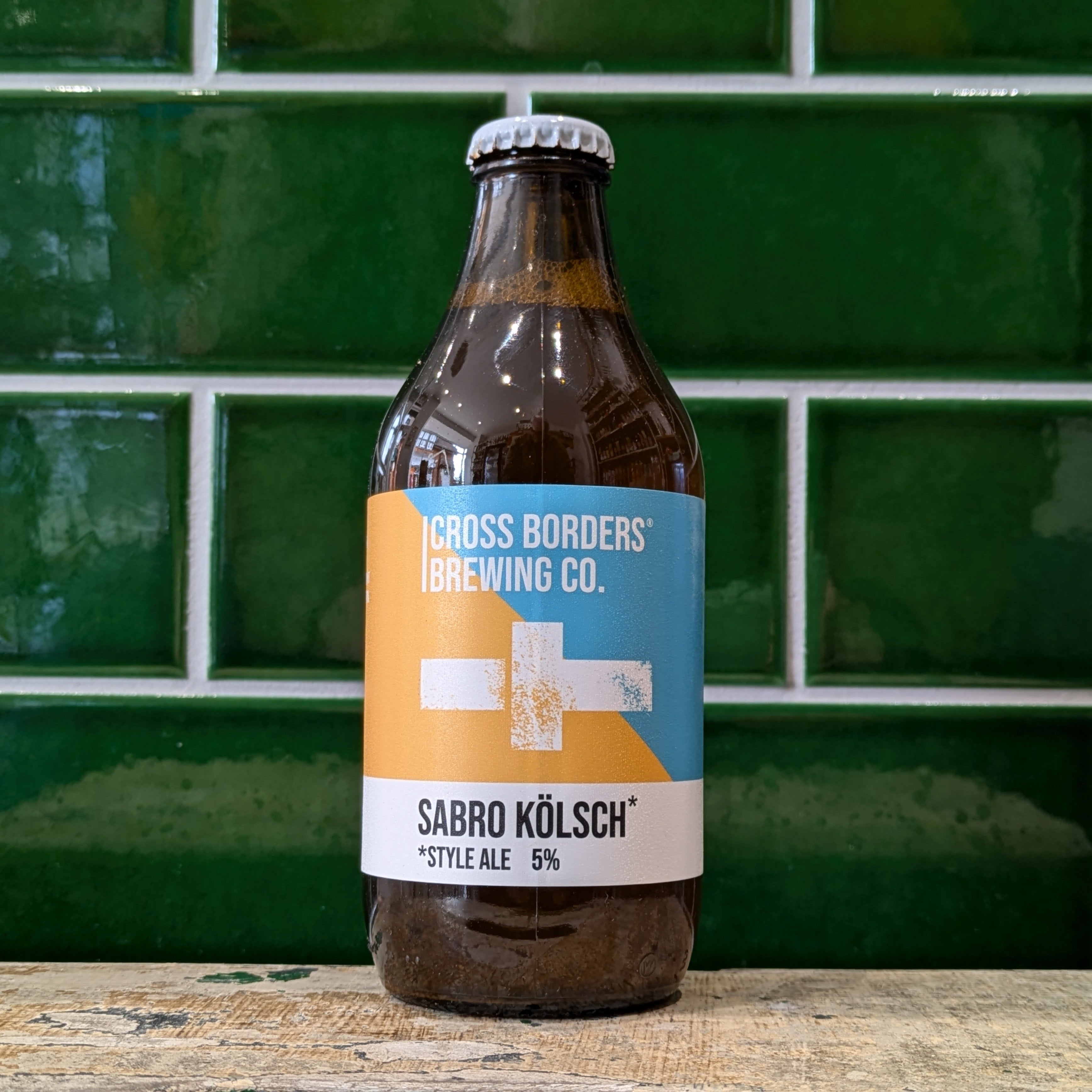 Cross Borders  Sabro Kolsch : Hoppy Lager - Dead Time Beers