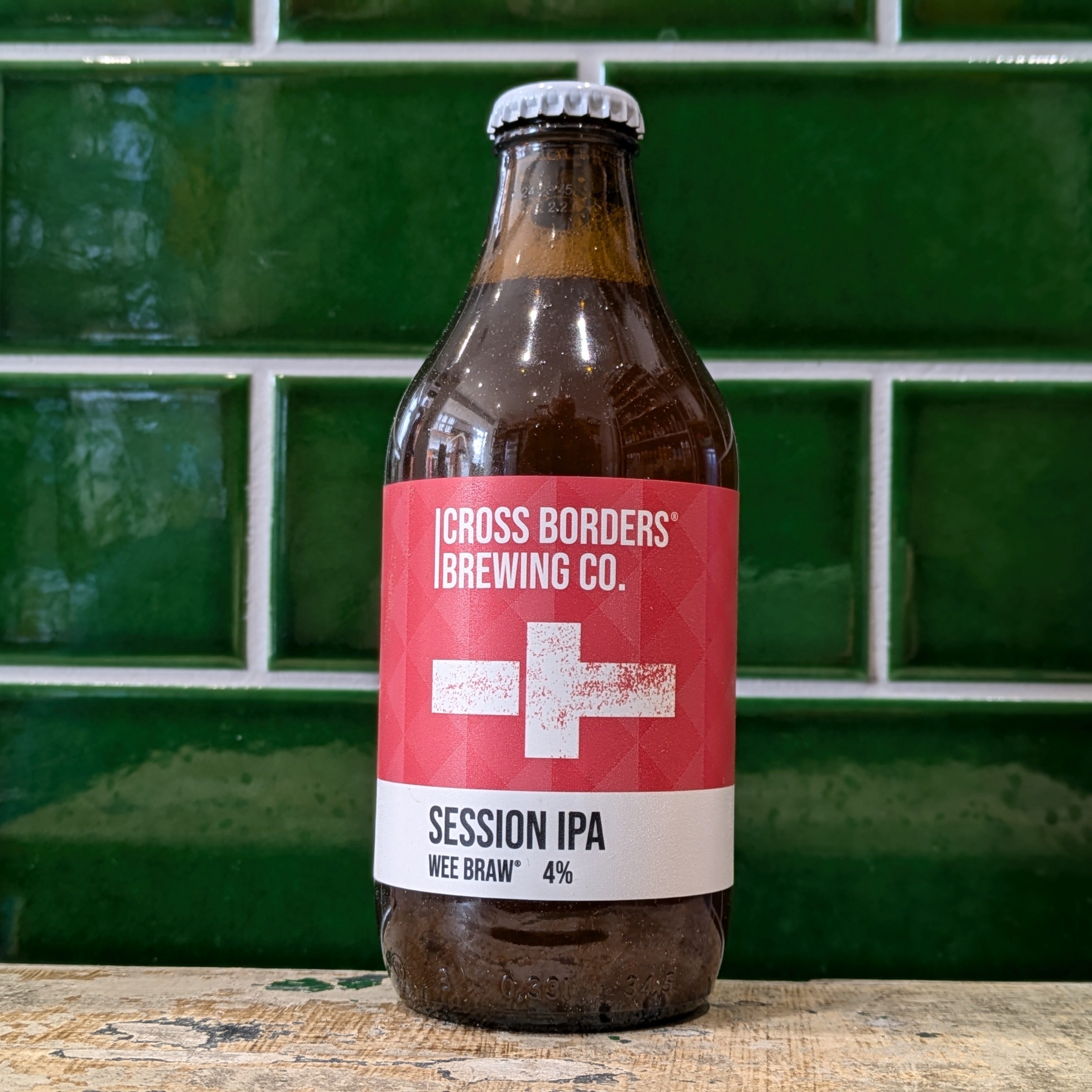 Cross Borders  Wee Braw : Session IPA - Dead Time Beers