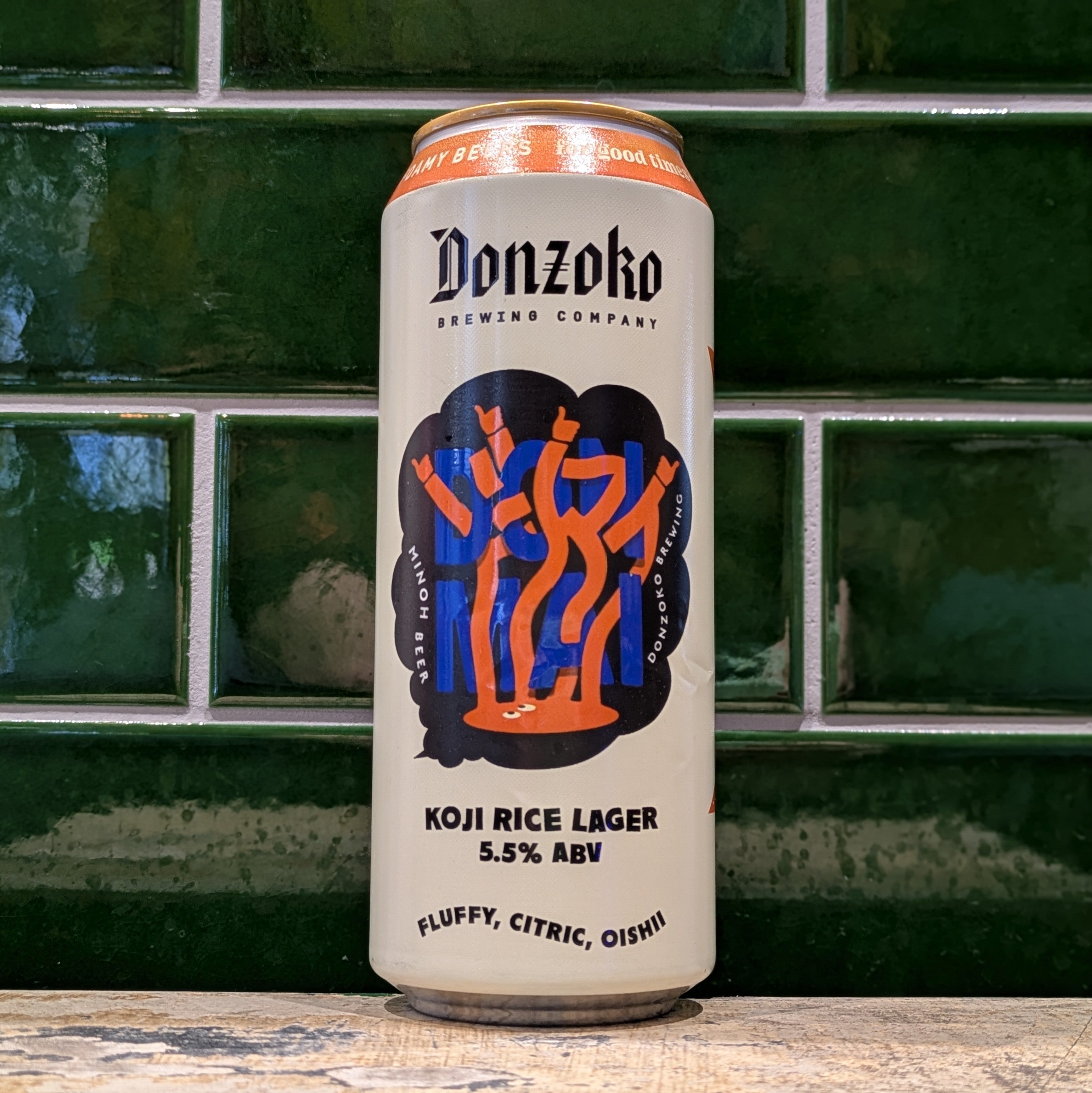 Donzoko  Donmai : Rice Lager - Dead Time Beers