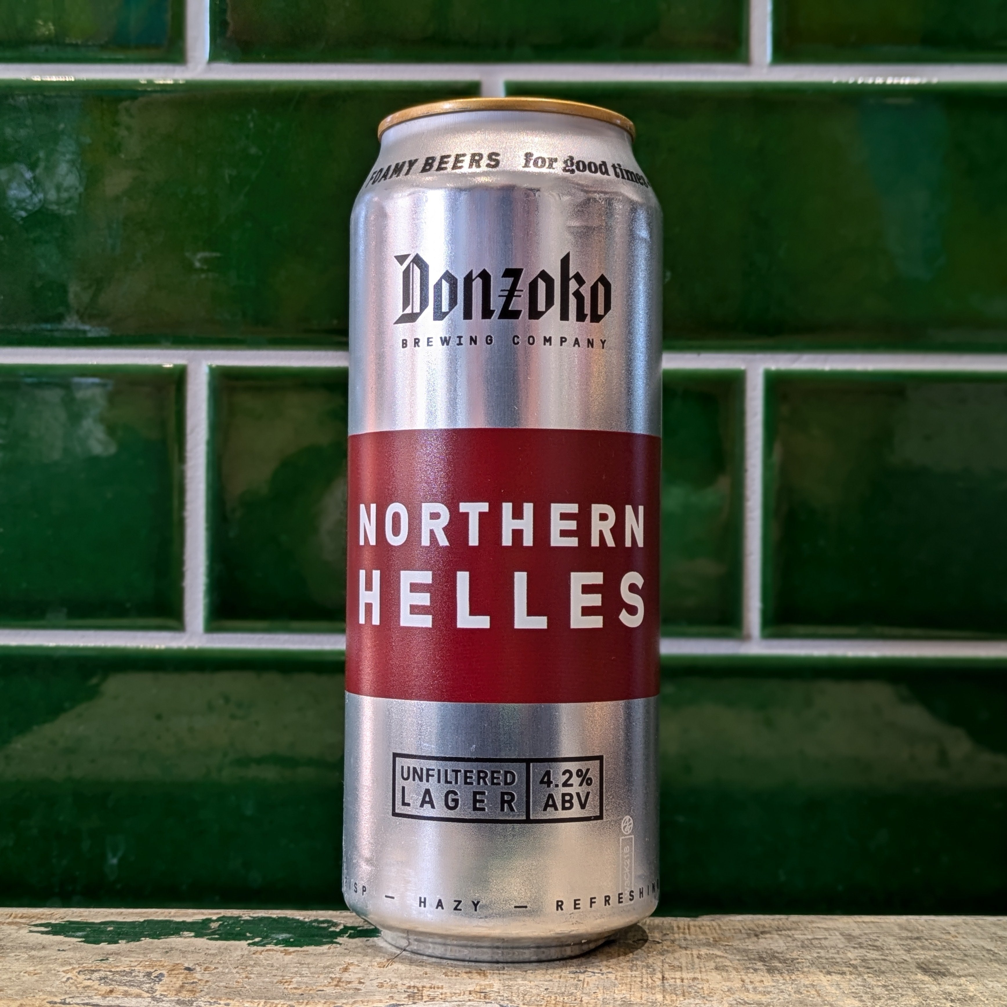 Donzoko  Northern Helles : Helles Lager - Dead Time Beers