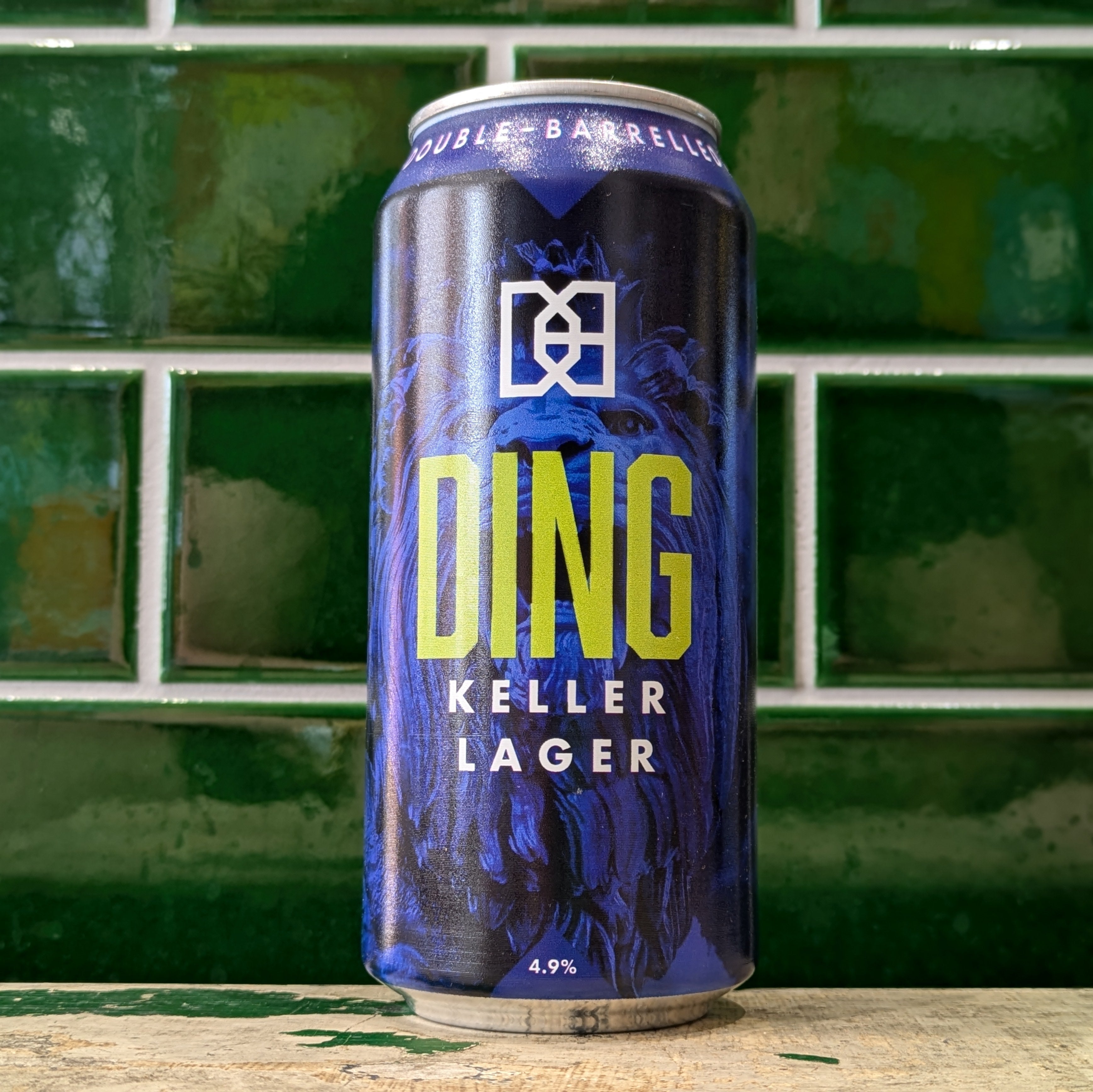 Double Barrelled  Ding : Keller Lager - Dead Time Beers