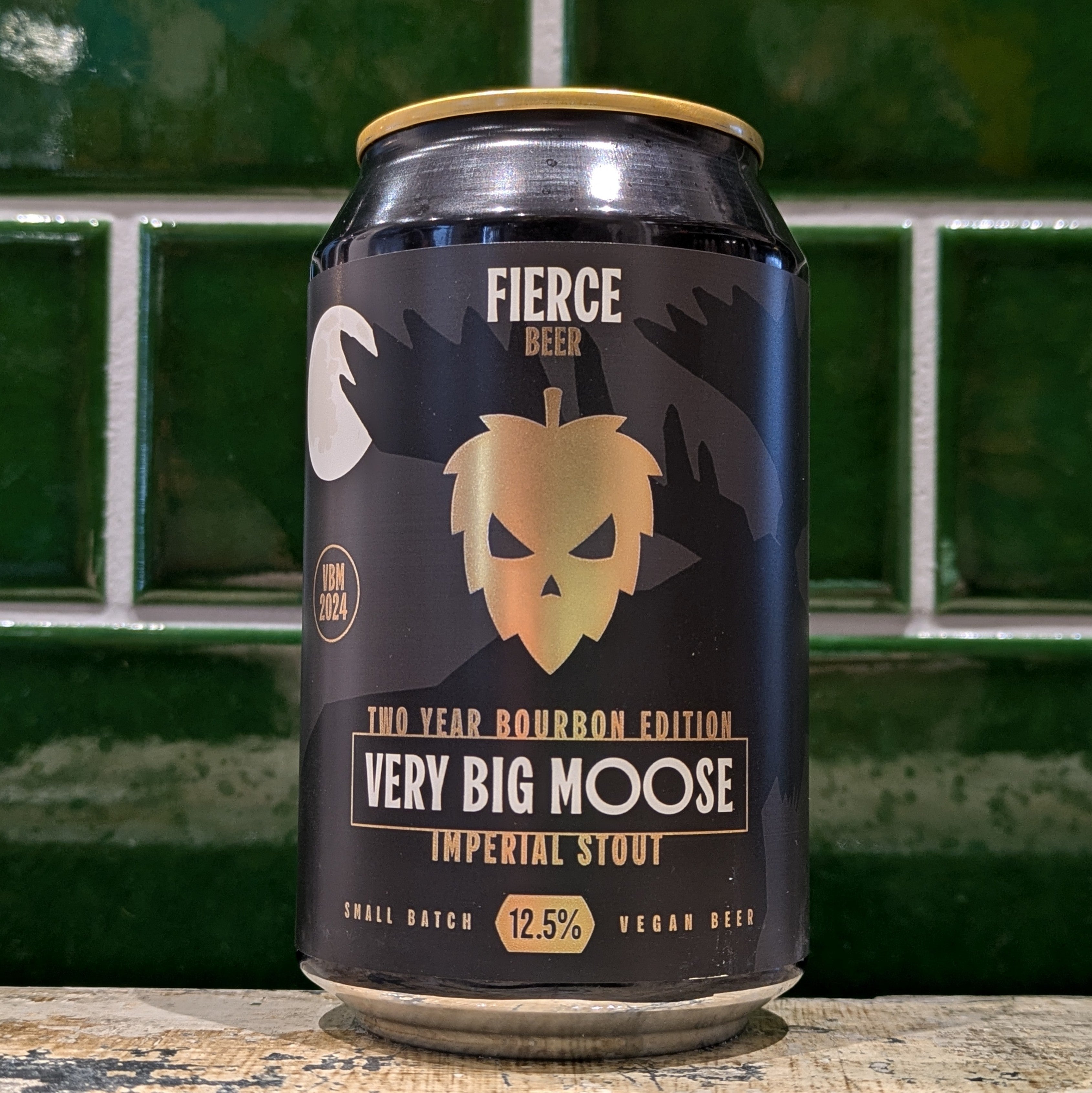 Fierce  Very Big Moose Two Year Bourbon Aged Edition - Dead Time Beers