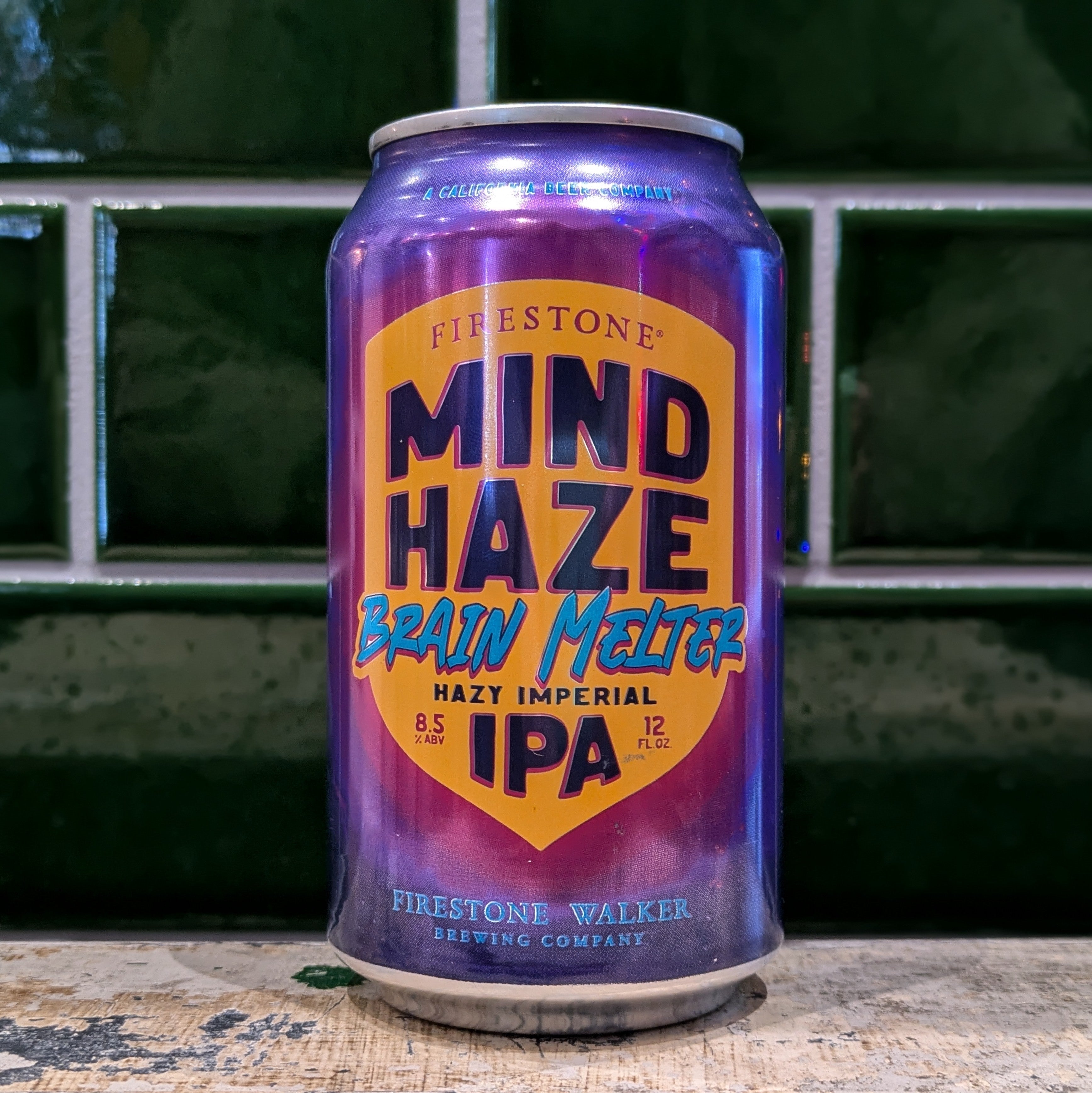 Firestone Walker  Mind Haze Brain Melter : American Double IPA - Dead Time Beers