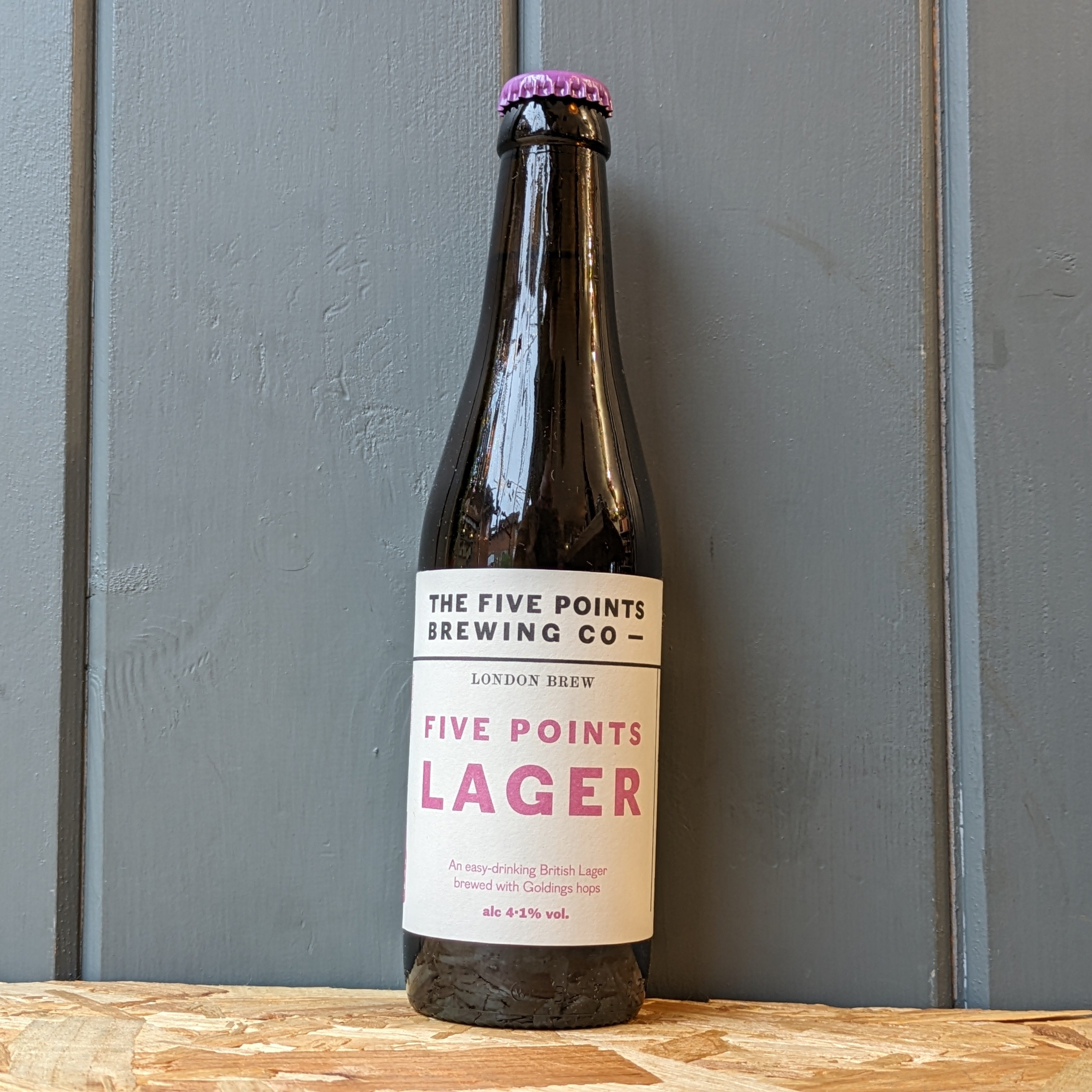 Five Points  Lager : British Lager - Dead Time Beers