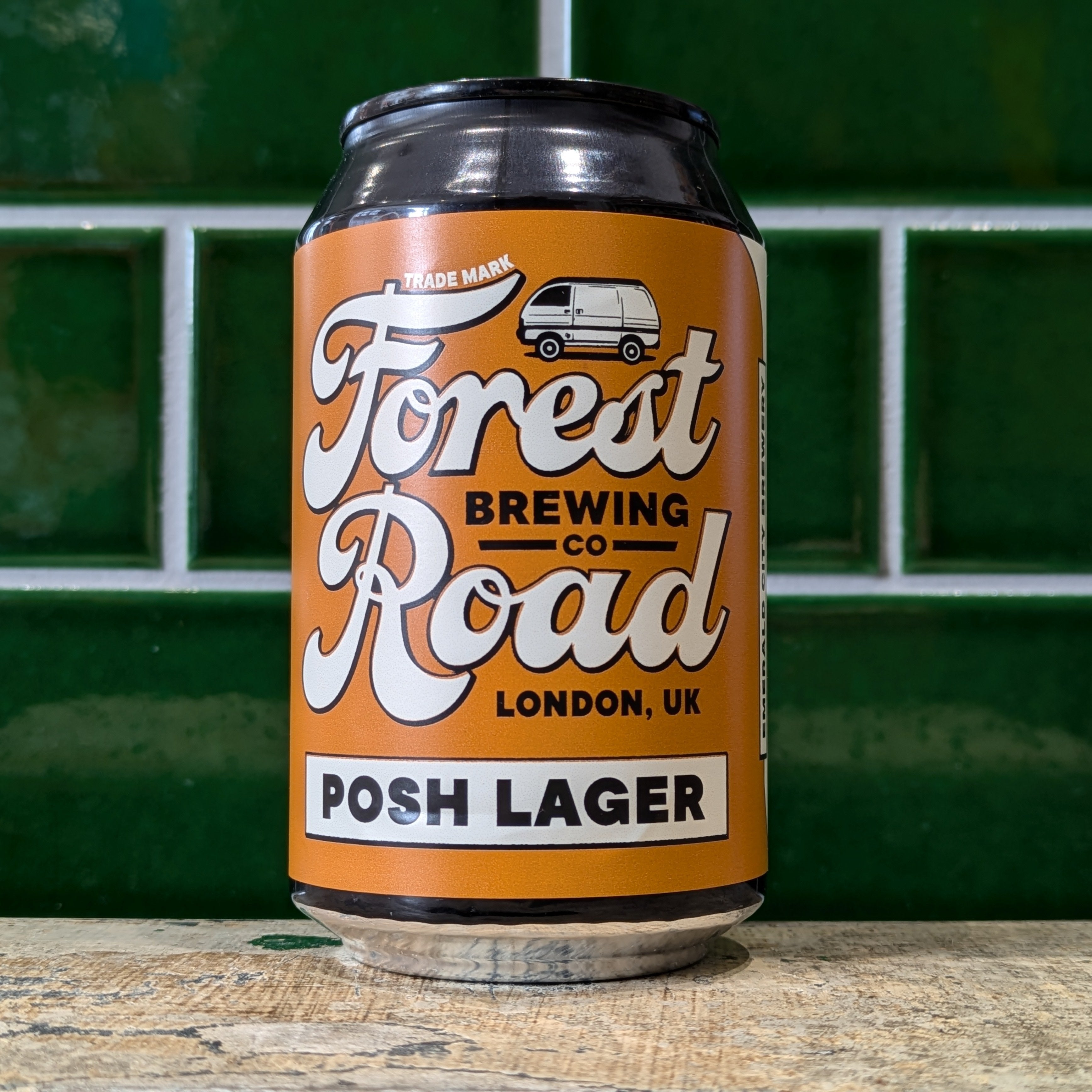 Forest Road  Posh : Crisp Lager - Dead Time Beers