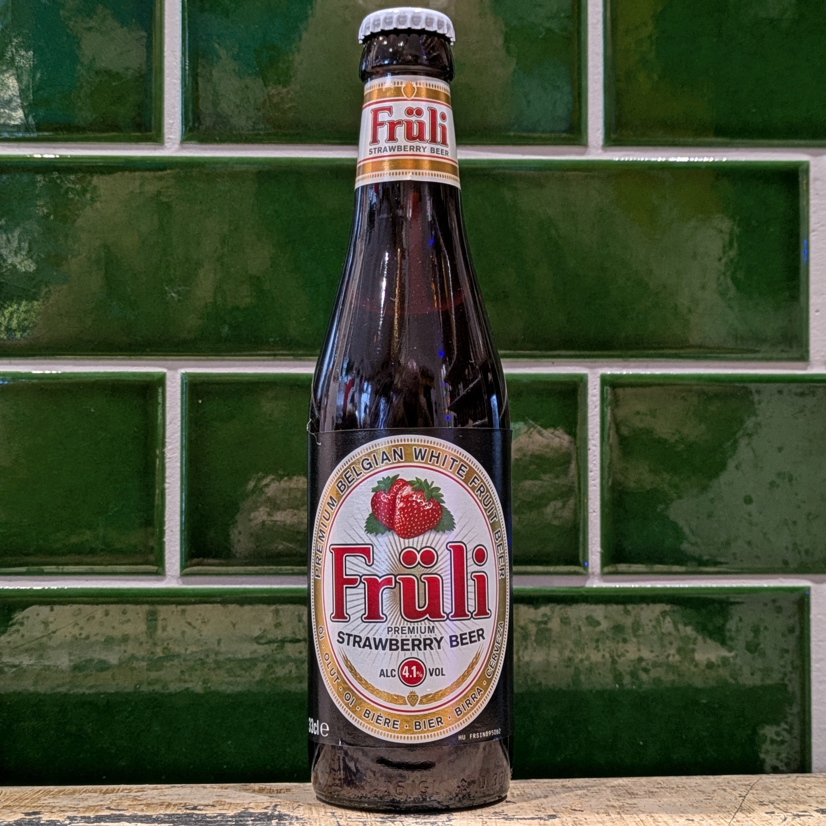 Fruli  Strawberry : Belgian Fruit Ale - Dead Time Beers