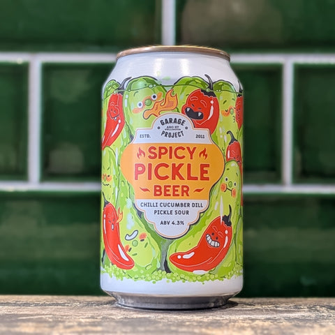 Garage Project | Spicy Pickle Beer : Chilli & Dill Pickle Gose Sour