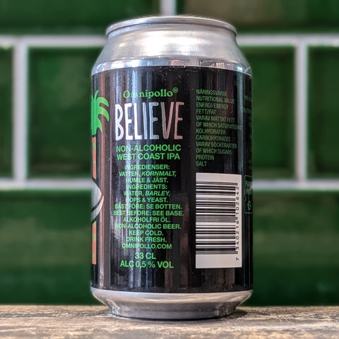 Omnipollo | Believe : AF West Coast IPA