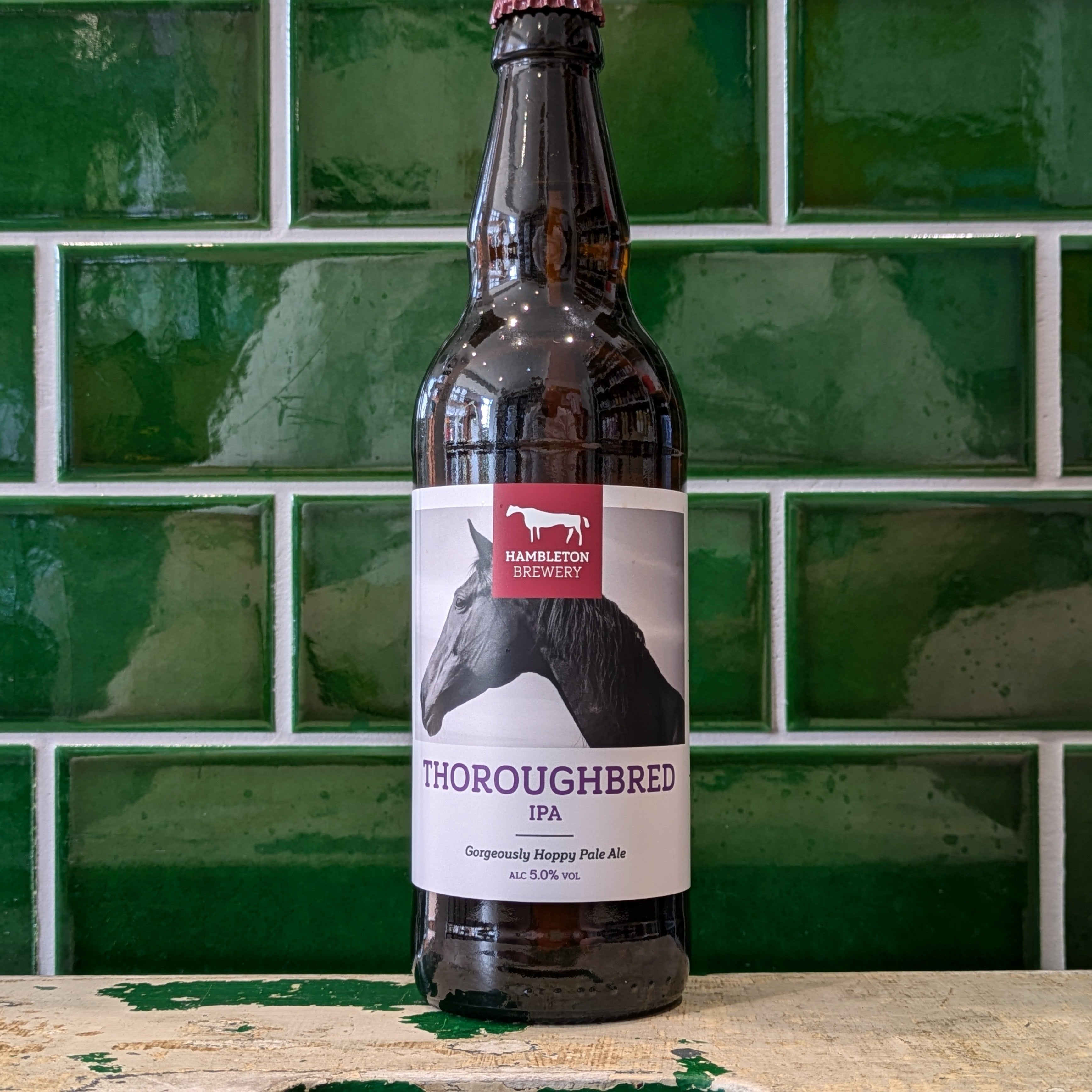 Hambleton  Throughbred IPA : Bottle Conditioned IPA - Dead Time Beers