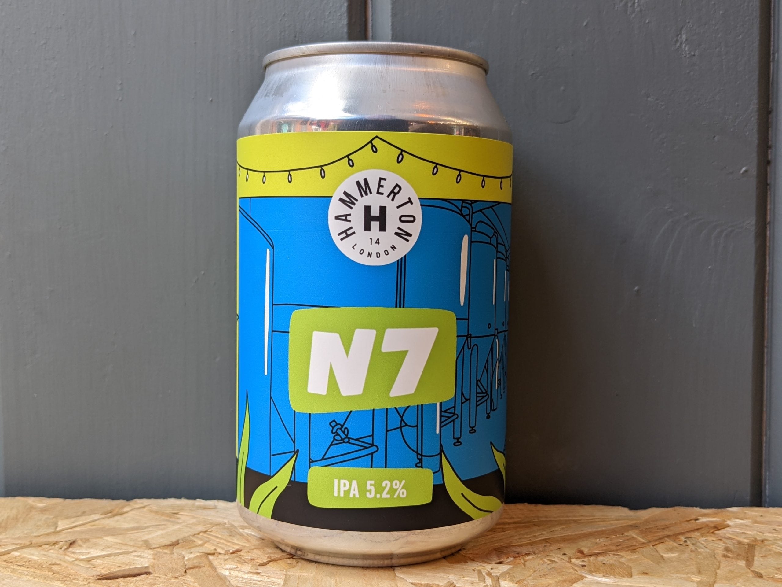 Hammerton  N7 IPA - Dead Time Beers