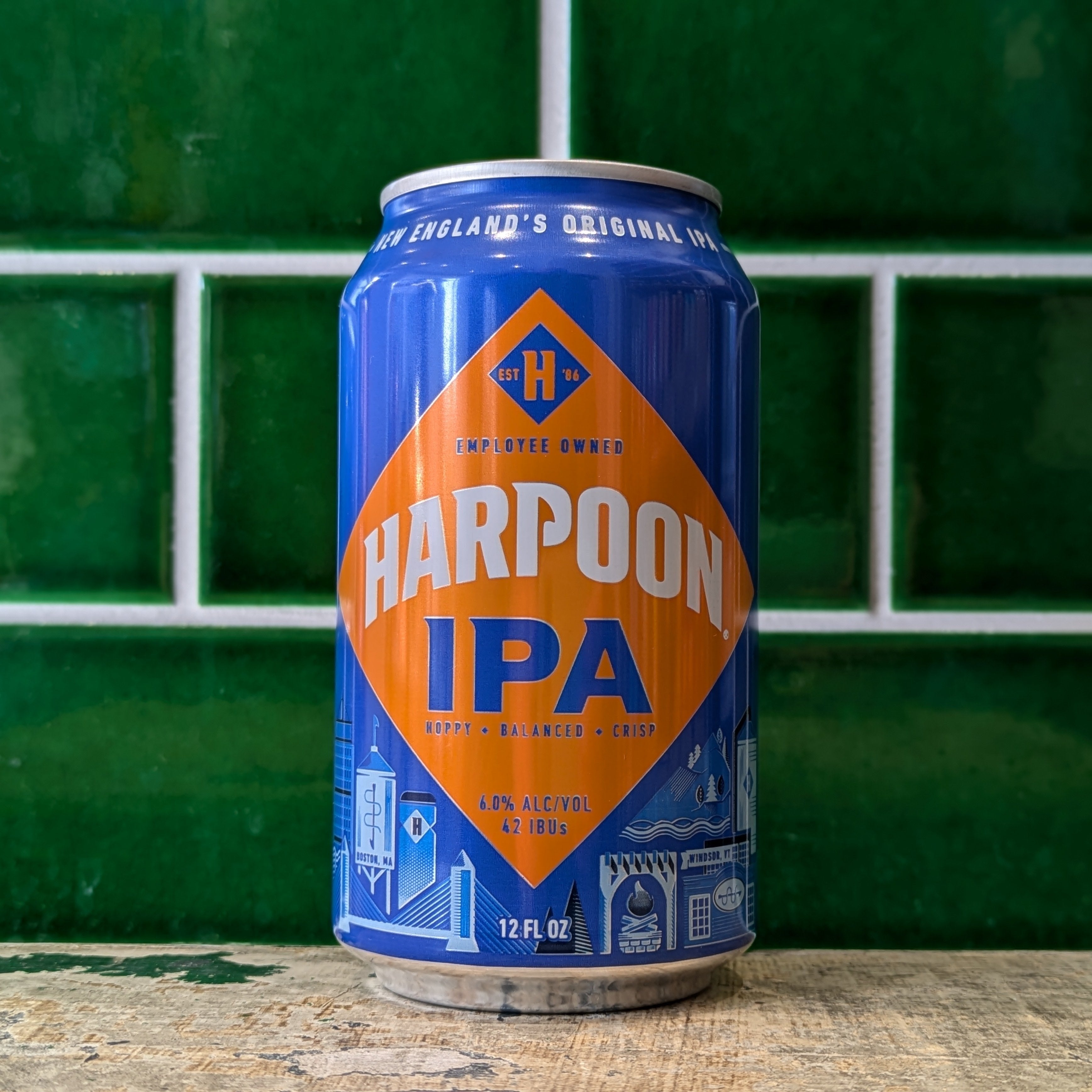 Harpoon  IPA : American IPA - Dead Time Beers