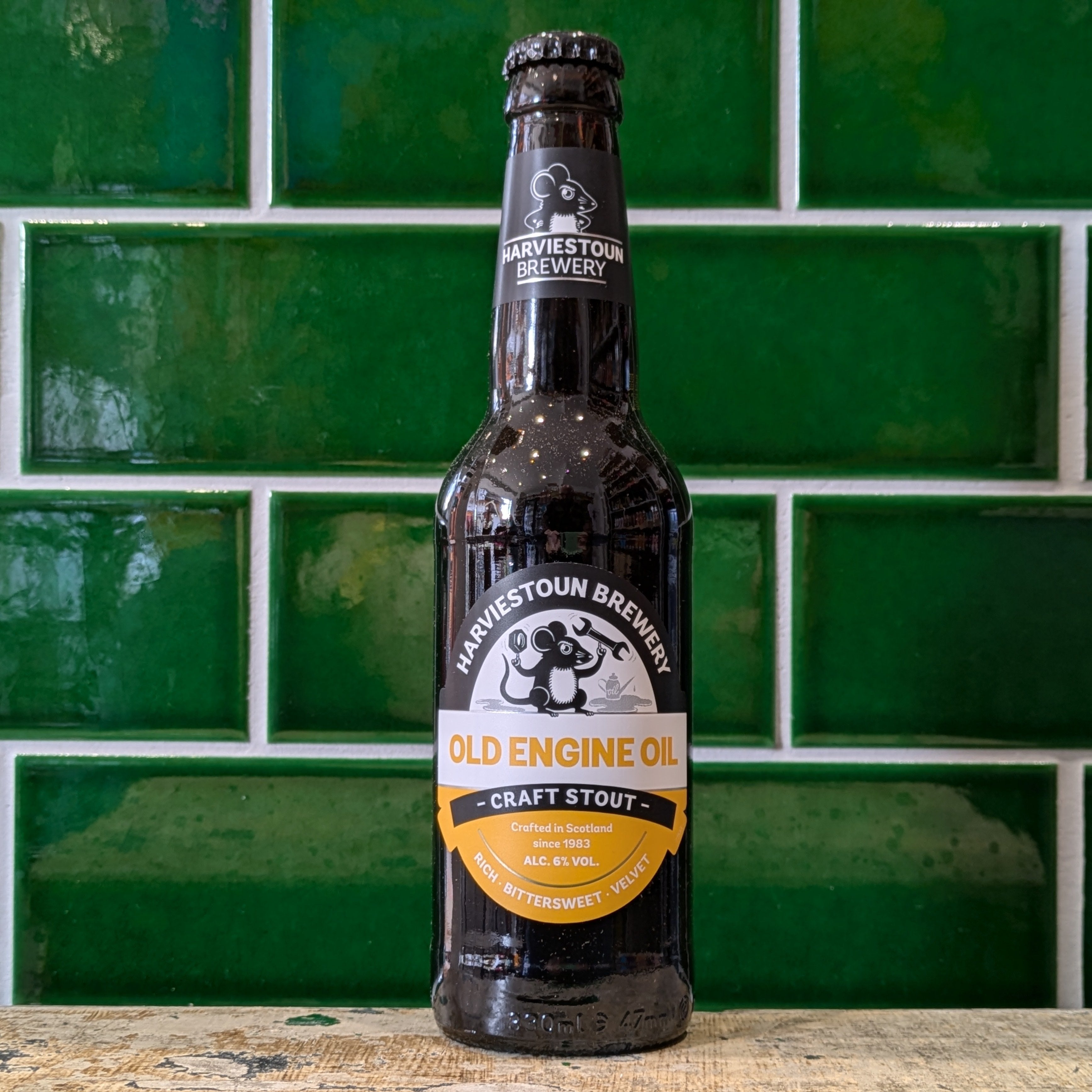 Harviestoun  Old Engine Oil : Stout - Dead Time Beers