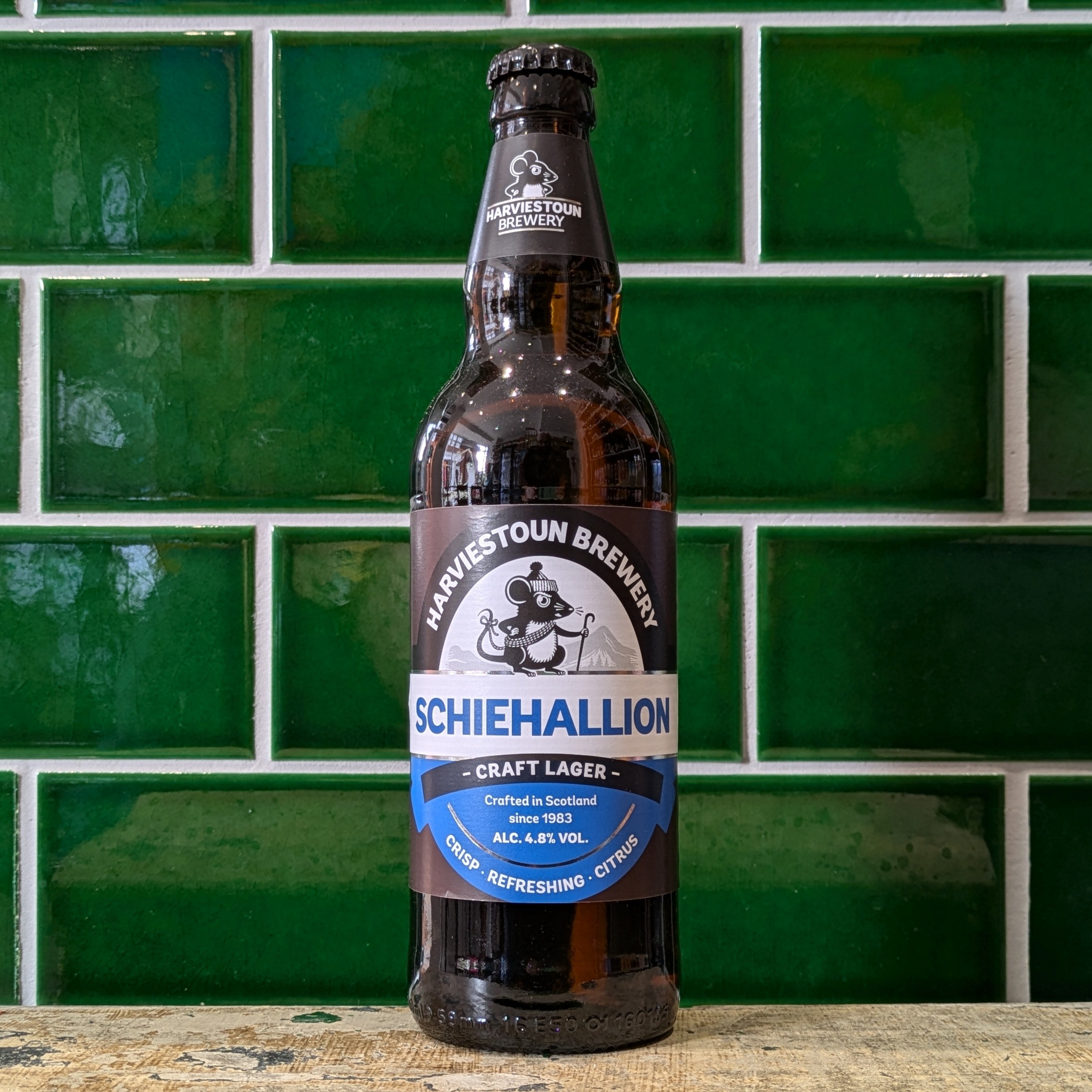 Harviestoun  Schiehallion : Lager - Dead Time Beers