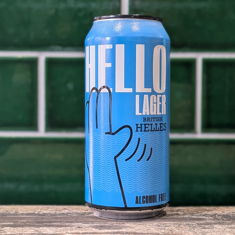 Hello Lager | British Helles Lager Alcohol Free