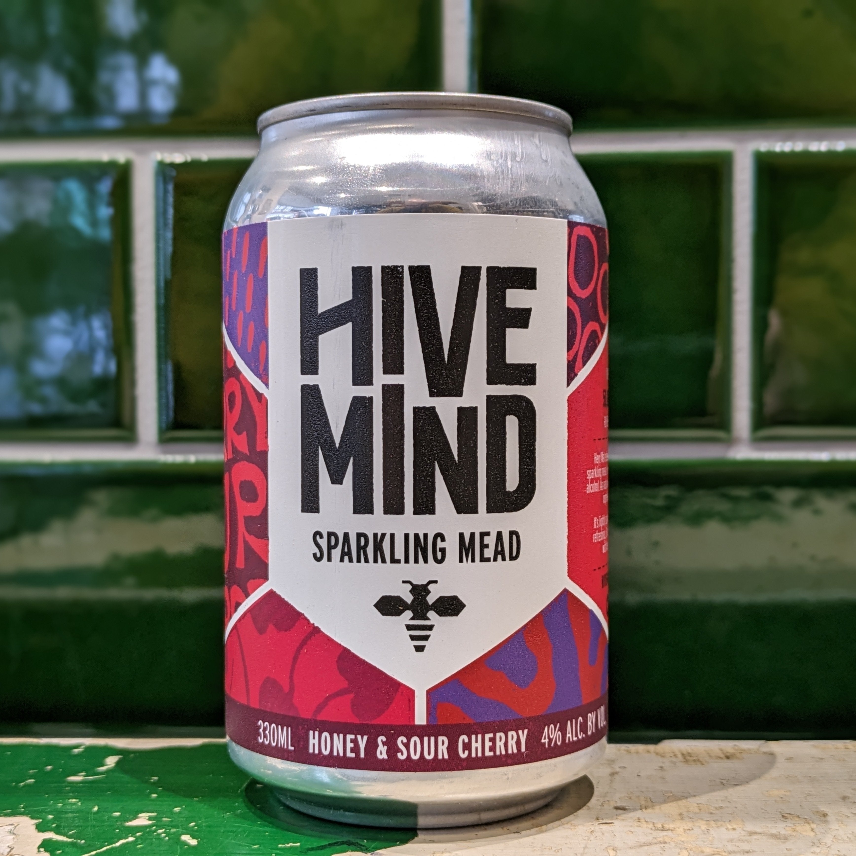 Hive Mind  Sour Cherry Mead : Sparkling Mead - Dead Time Beers