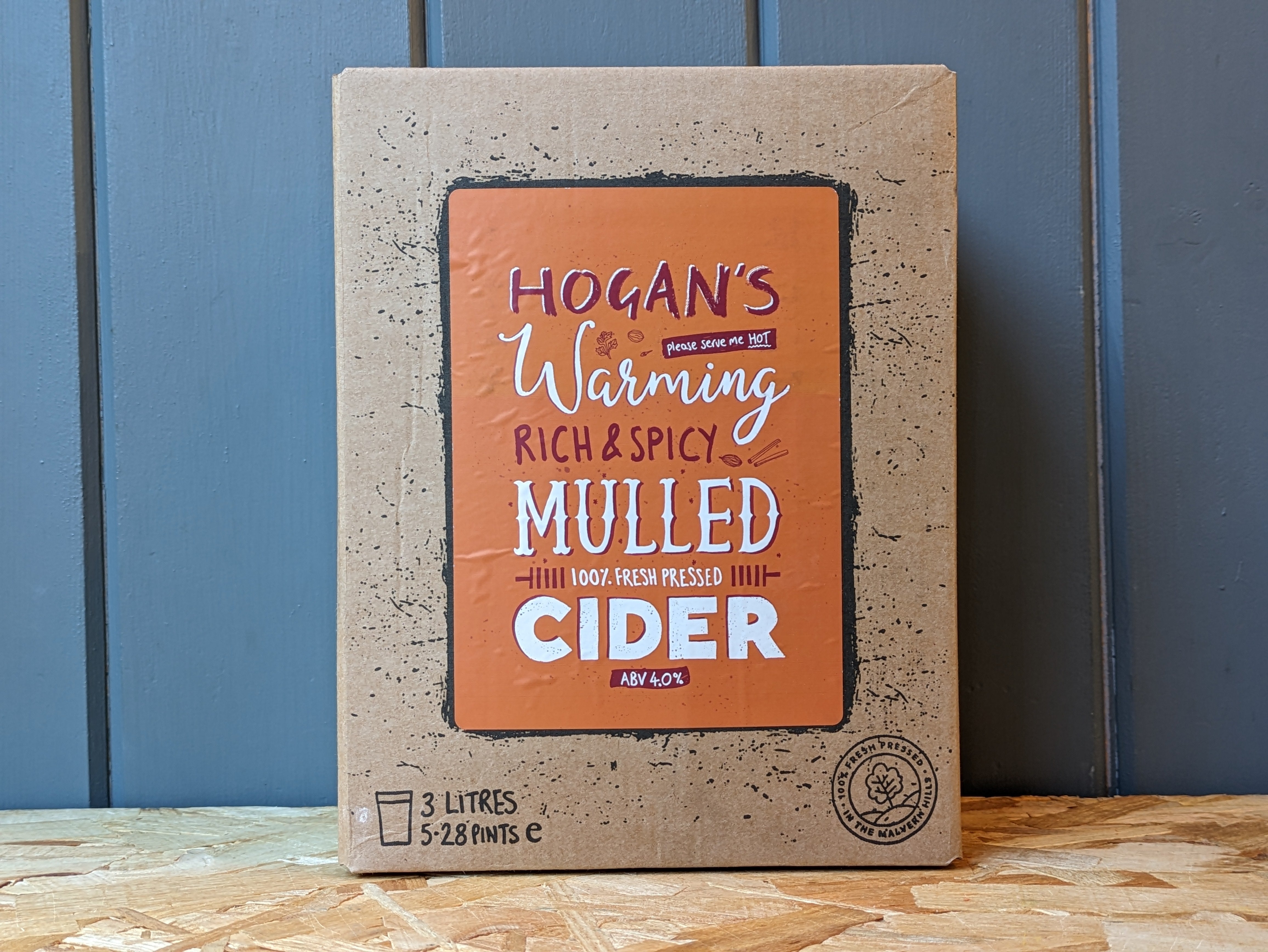 Hogans  Mulled Cider 3ltr Bag In Box - Dead Time Beers