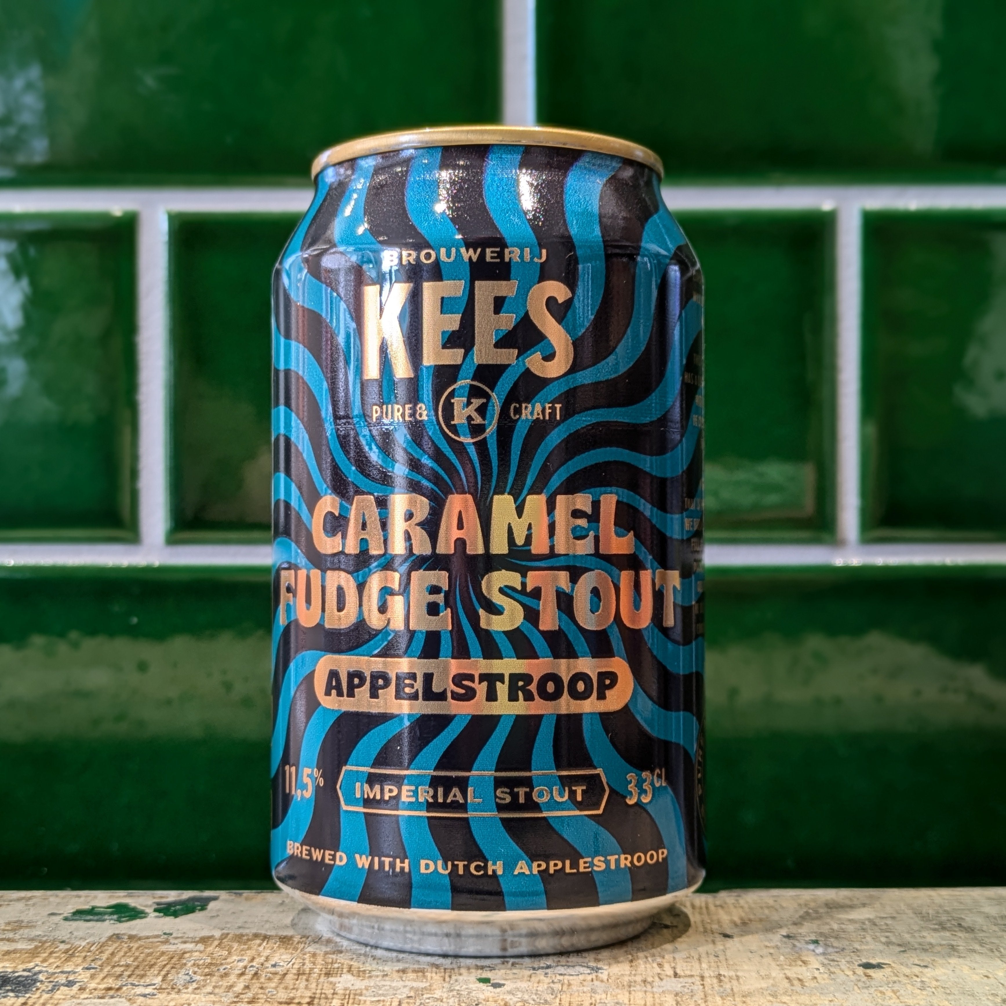 Kees  Caramel Fudge Stout Appelstroop : Imperial Pudding Stout - Dead Time Beers