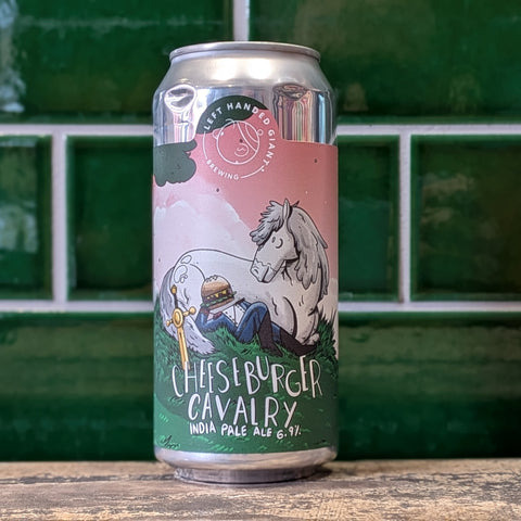 Left Handed Giant | Cheeseburger Cavalry : New England IPA