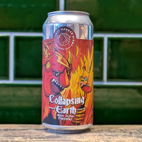Left Handed Giant | Collapsing Earth India Export Porter
