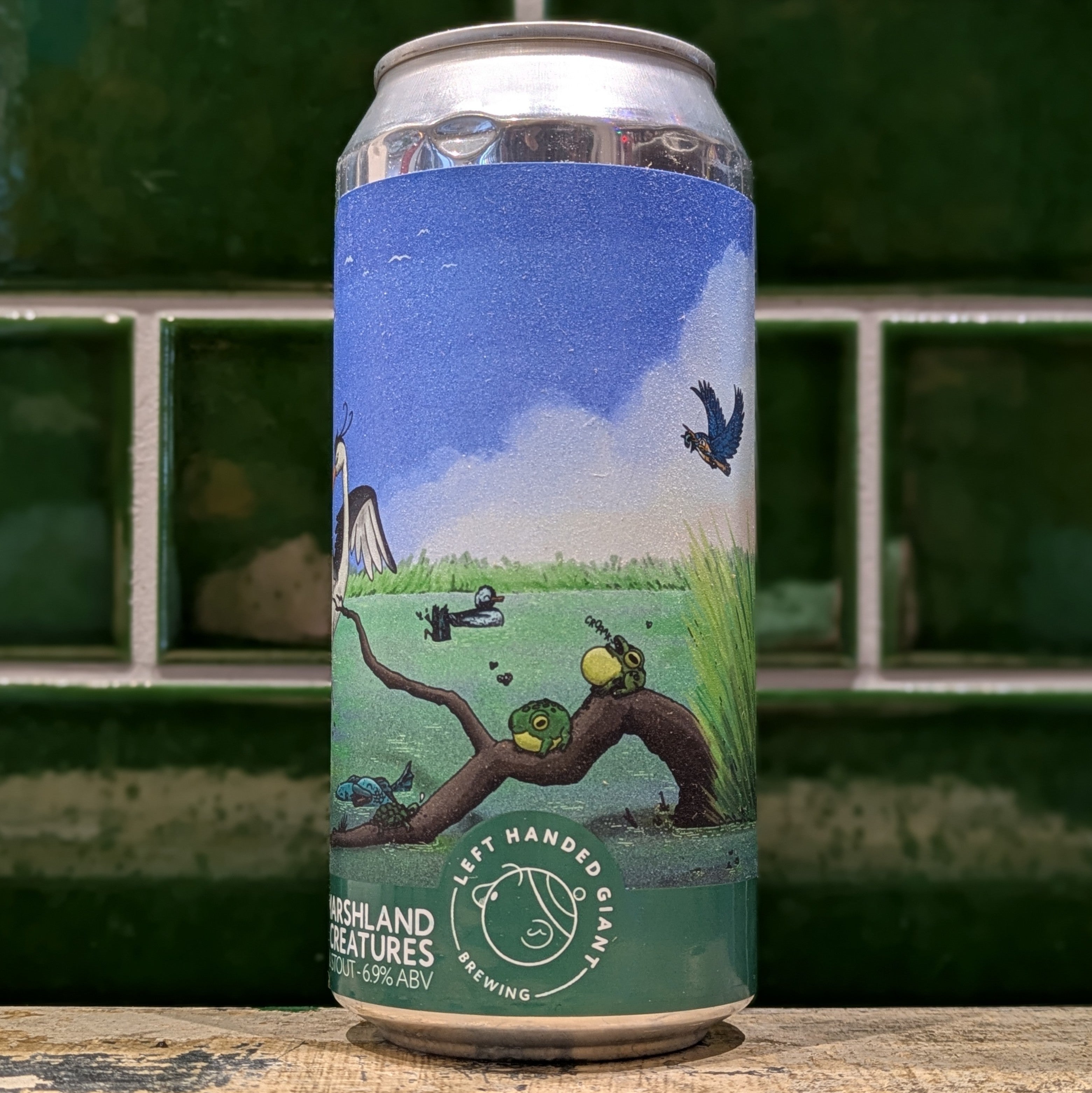 Left Handed Giant  Marshland Creatures : Milk Stout - Dead Time Beers