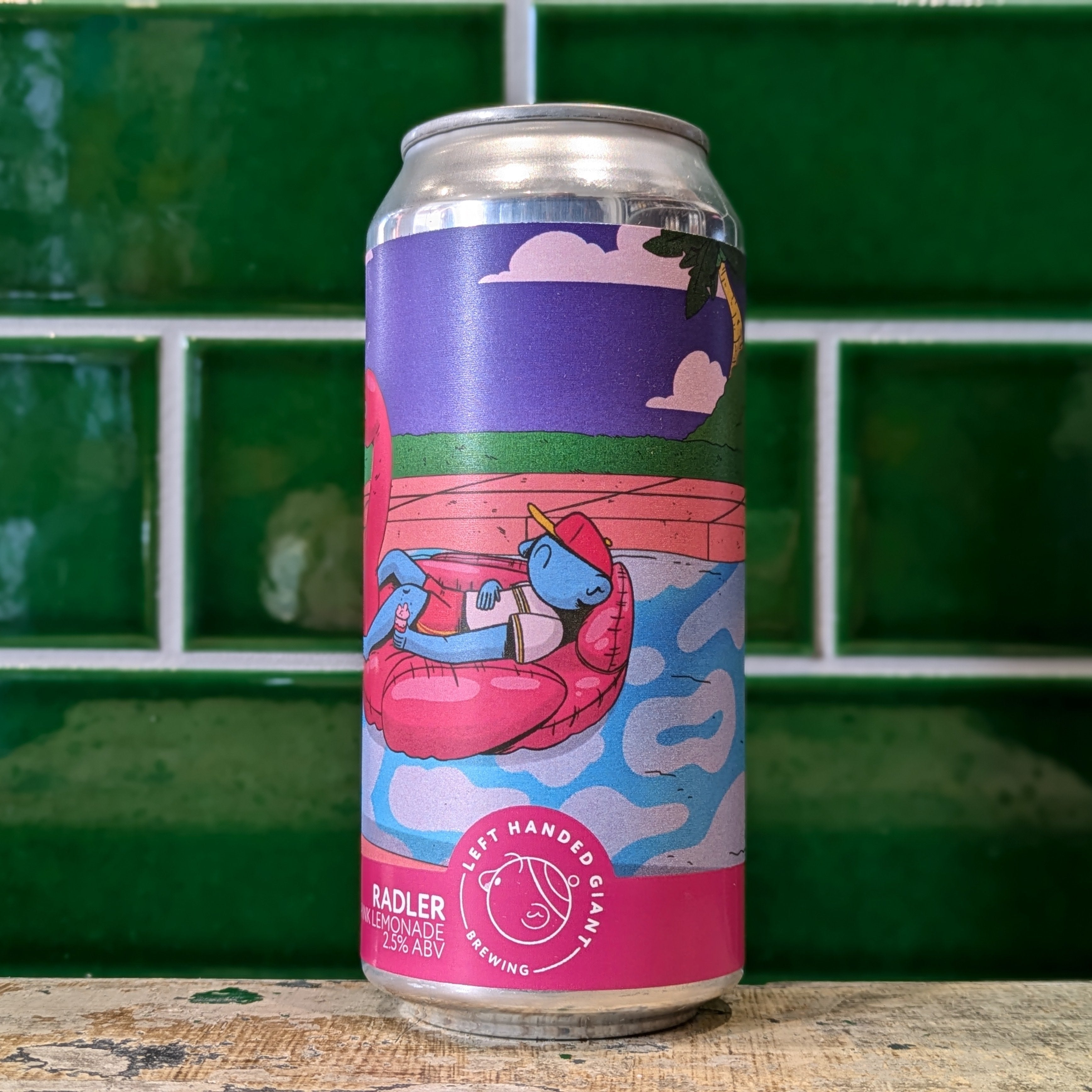 Left Handed Giant  Pink Lemonade Radler - Dead Time Beers