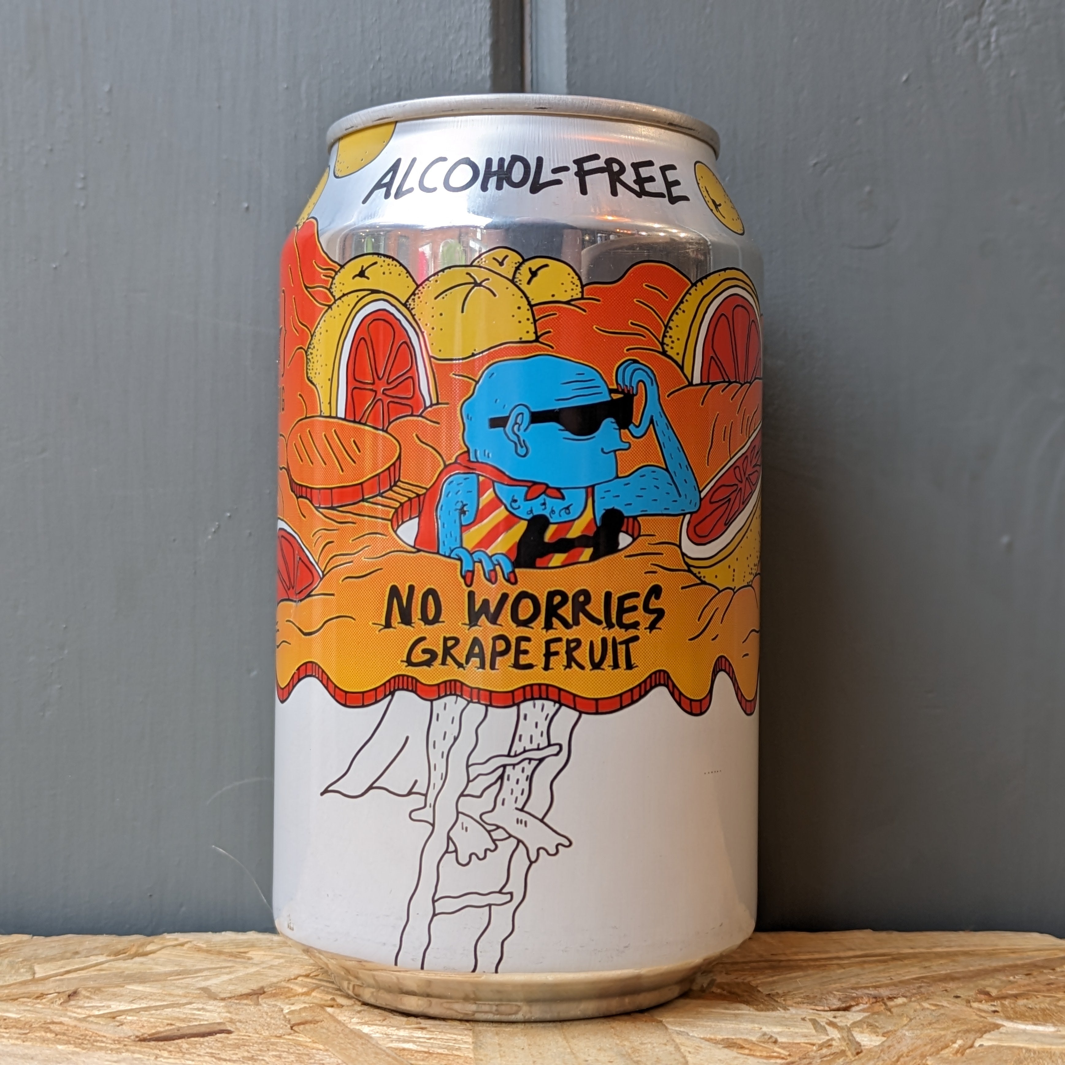 Lervig  No Worries Grapefruit AF - Dead Time Beers