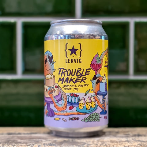 Lervig | Trouble Maker : Pecan and Graham Cracker Imperial Stout