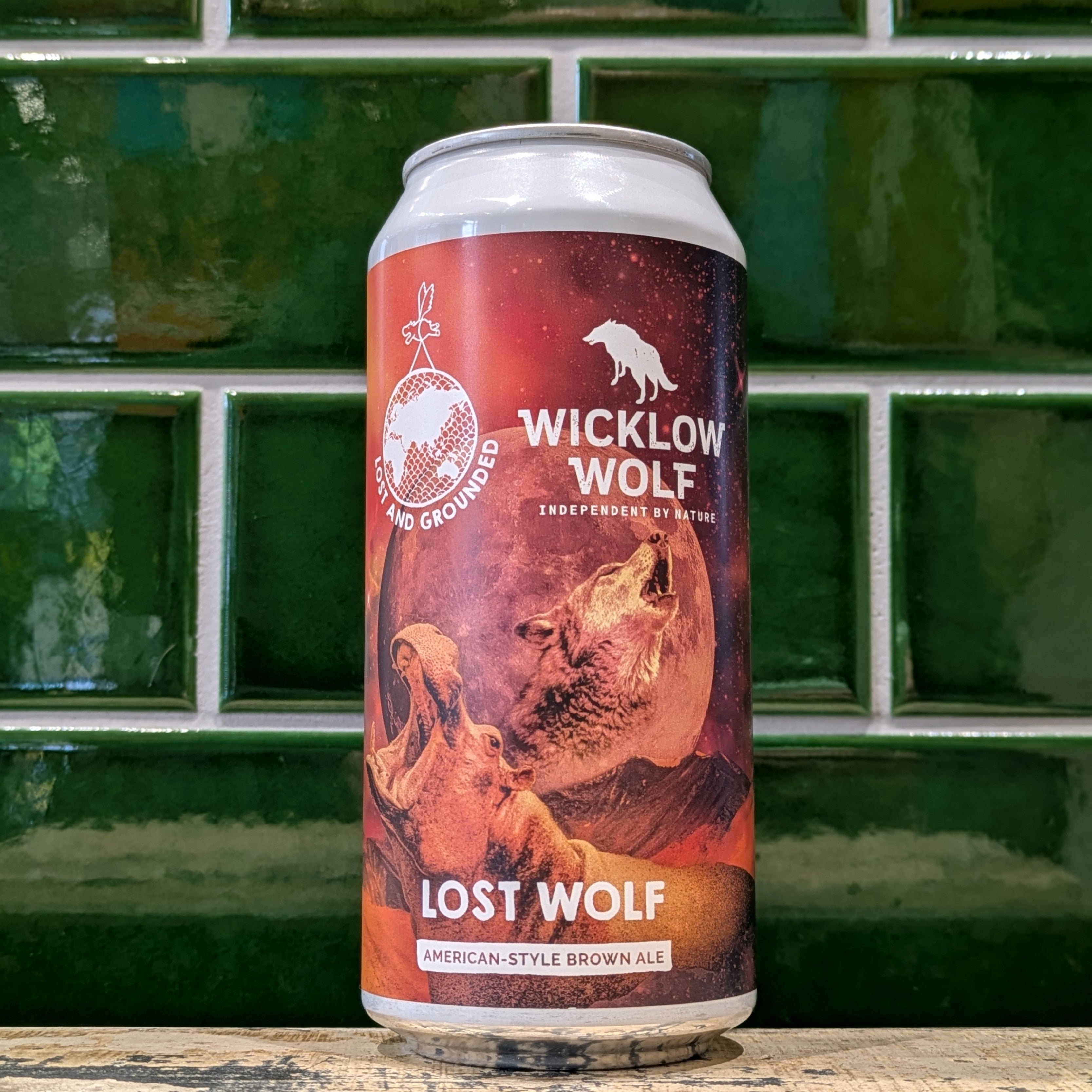 Lost & Grounded  Lost Wolf : American Brown Ale - Dead Time Beers