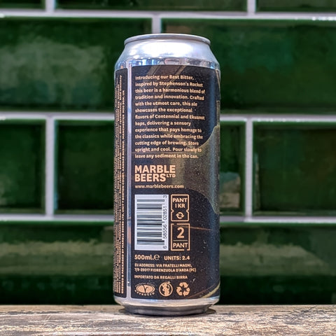 Marble | Rocket : Best Bitter Side View