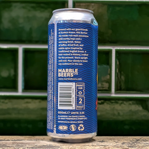 Marble x Sudden Knace | Burton Ale Side View