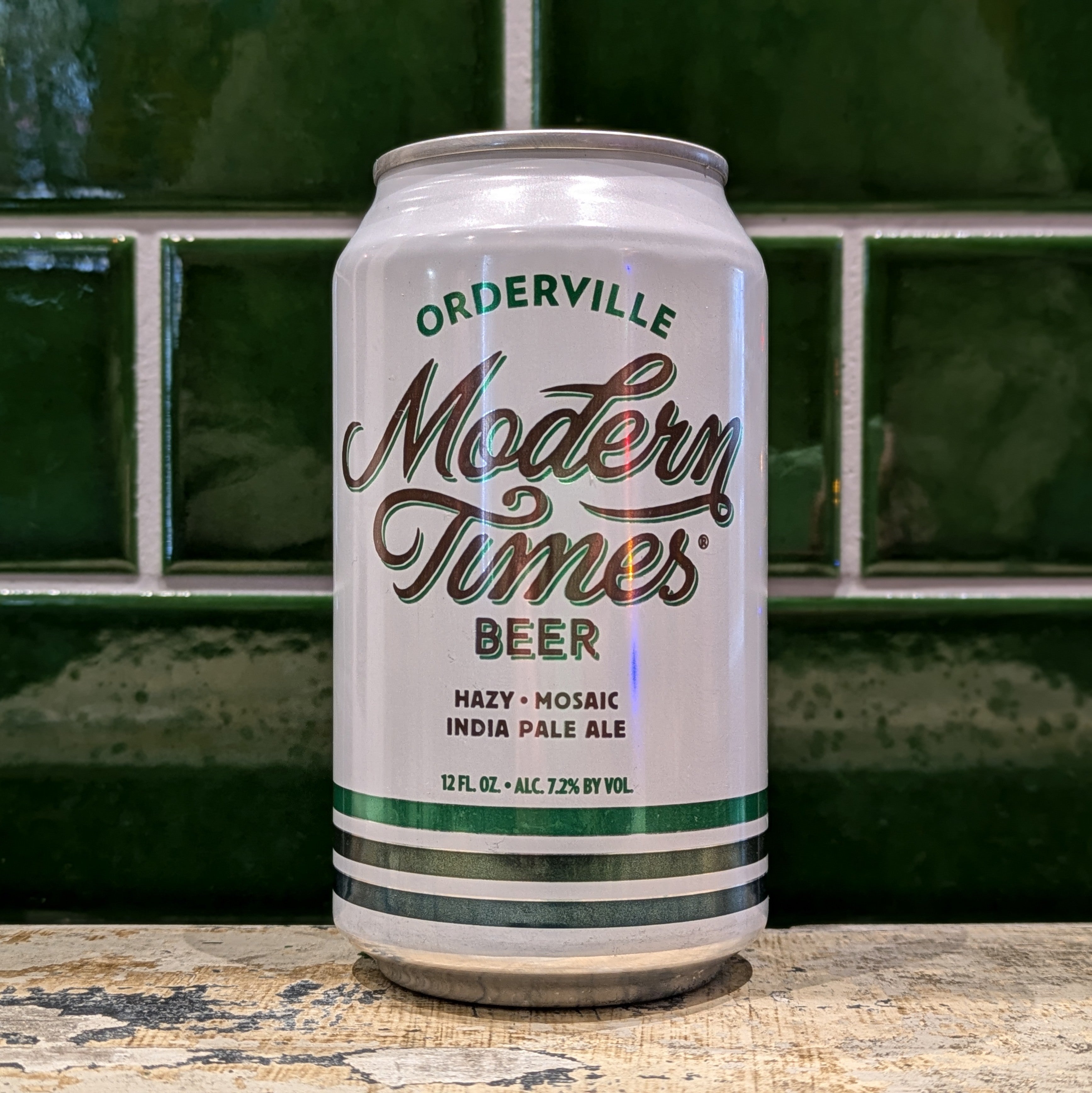 Modern Times  Oderville : Mosaic Hazy IPA - Dead Time Beers