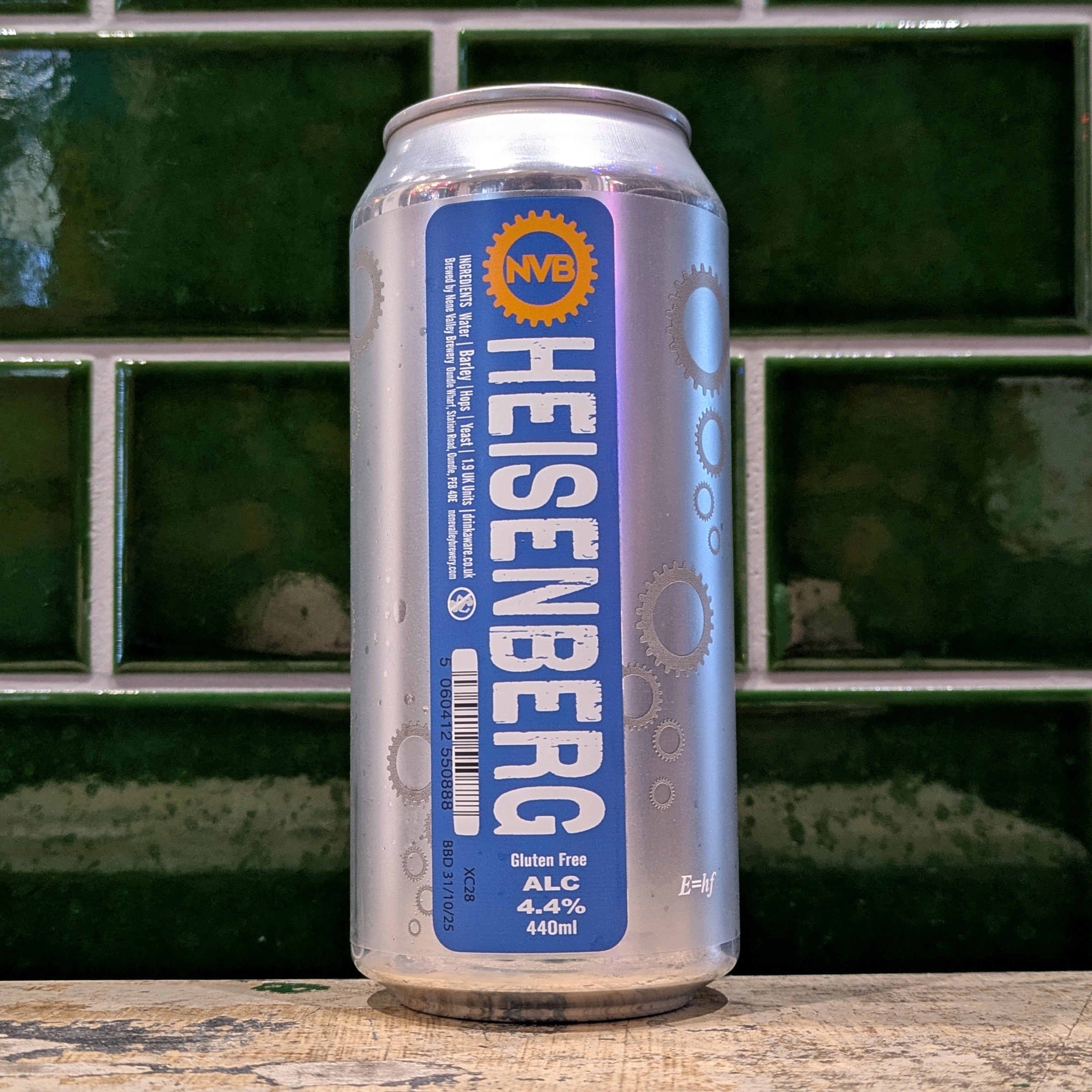 NVB  Heisenberg : Kolsch Style Lager - Dead Time Beers