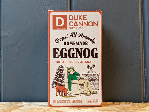 Duke Cannon | Homemade Brandy Eggnog Bar Soap