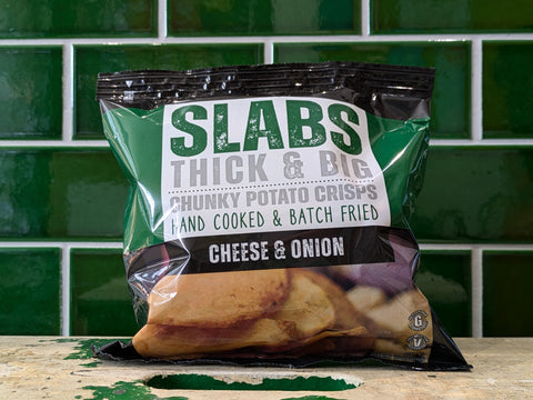 Slabs | Cheese & Onion Thick Cut Crisps